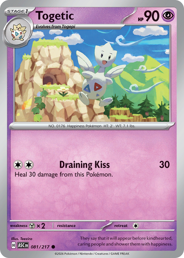 Togetic 081/217 from Pokemon TCG Ascended Heroes