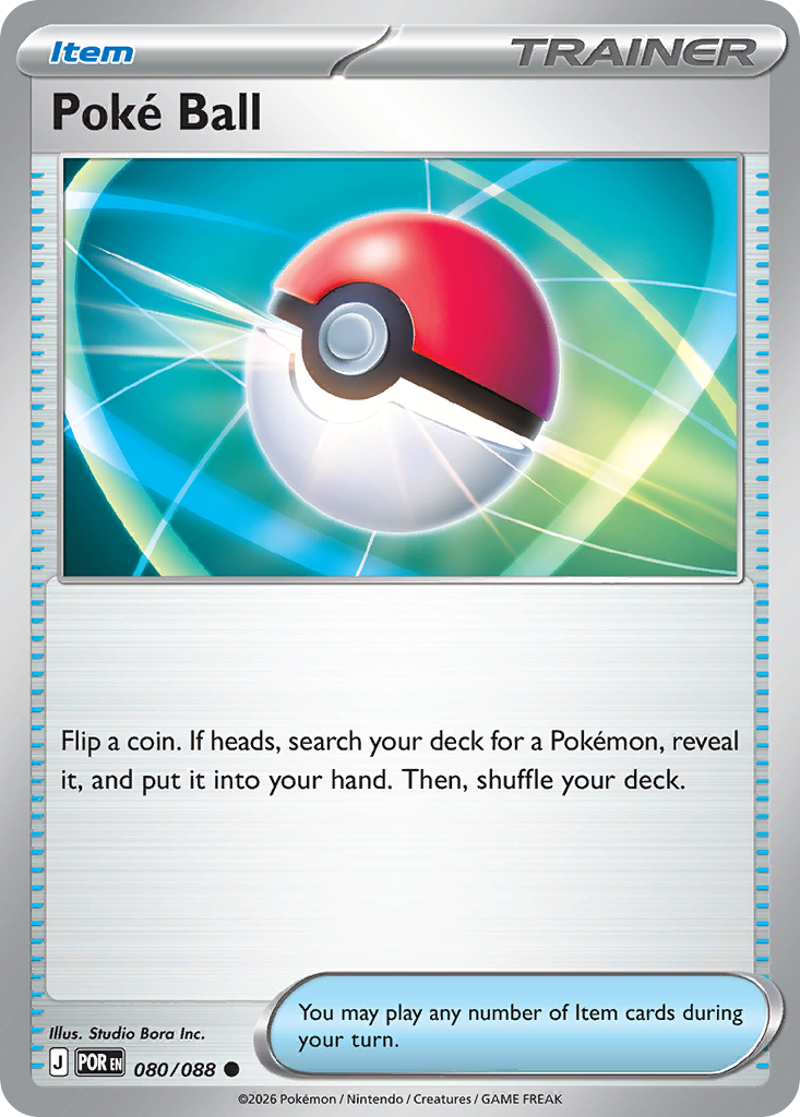 Poké Ball 080/088 from Pokemon TCG Perfect Order