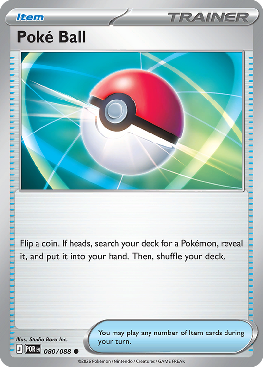 Poké Ball 080/088 from Pokemon TCG Perfect Order