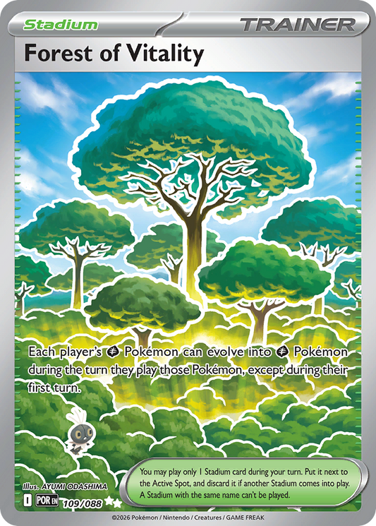 Forest of Vitality 109/088 from Pokemon TCG Perfect Order
