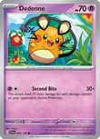 Dedenne 095/198 from Pokemon TCG Scarlet & Violet