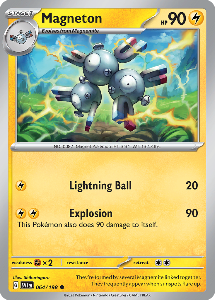 Magneton 064/198 from Pokemon TCG Scarlet & Violet