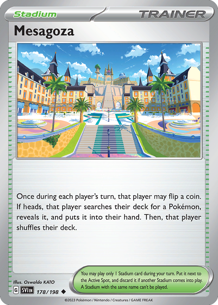 Mesagoza 178/198 from Pokemon TCG Scarlet & Violet