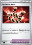 Defiance Band 169/198 from Pokemon TCG Scarlet & Violet