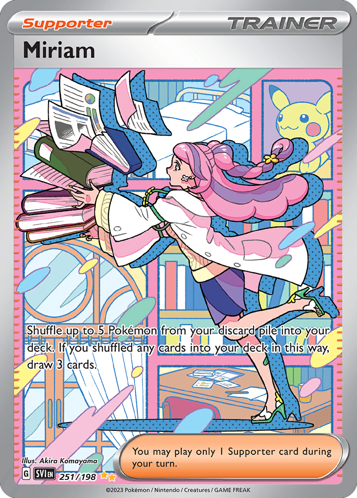 Miriam 251/198 from Pokemon TCG Scarlet & Violet