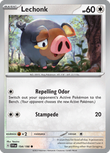 Lechonk 154/198 from Pokemon TCG Scarlet & Violet