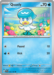 Quaxly 052/198 from Pokemon TCG Scarlet & Violet