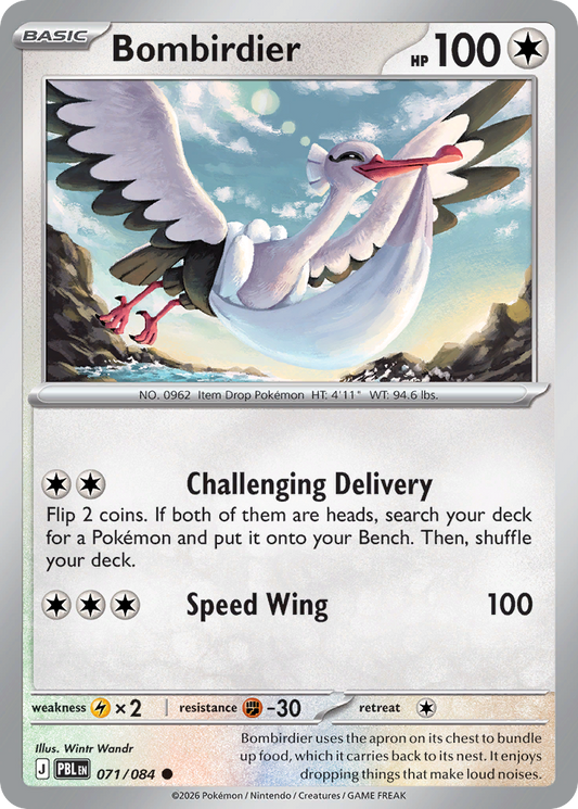 Bombirdier 071/084 from Pokemon TCG Pitch Black