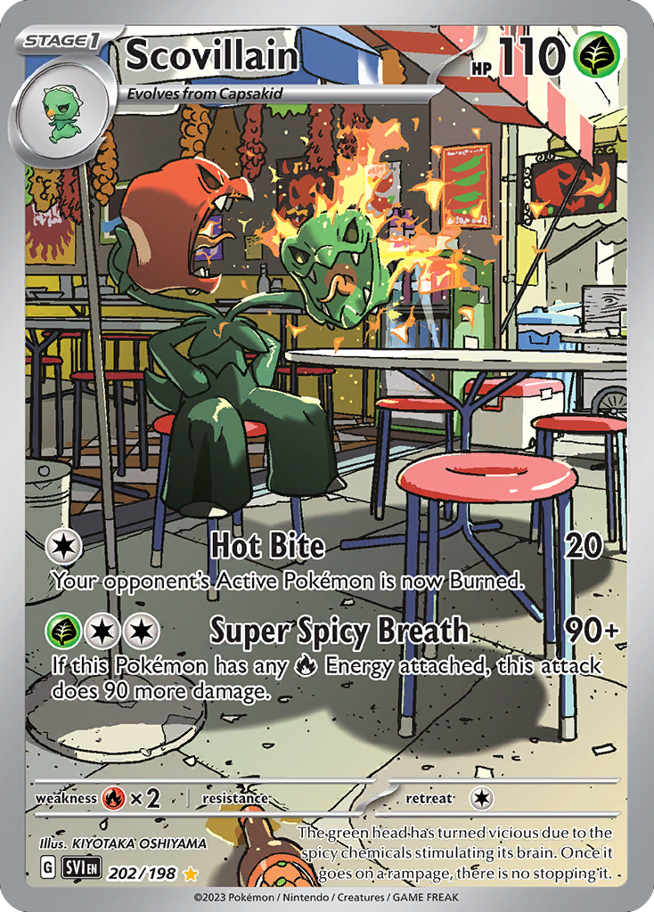 Scovillain 202/198 from Pokemon TCG Scarlet & Violet