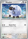 Wooloo 124/142 from Pokemon TCG Stellar Crown