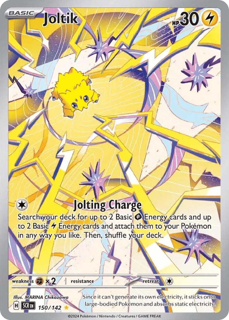 Joltik 150/142 from Pokemon TCG Stellar Crown