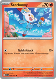 Scorbunny 036/217 from Pokemon TCG Ascended Heroes