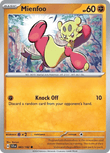 Mienfoo 083/142 from Pokemon TCG Stellar Crown