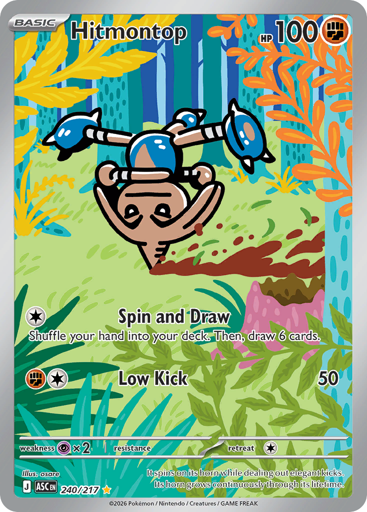 Hitmontop 240/217 from Pokemon TCG Ascended Heroes