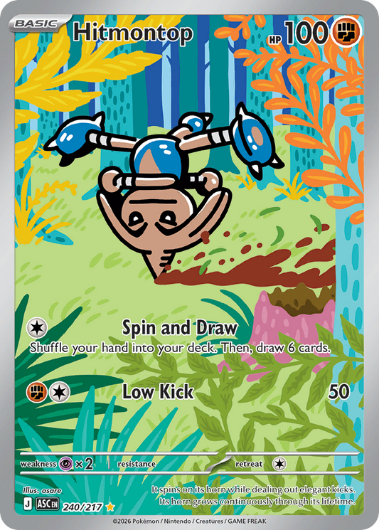 Hitmontop 240/217 from Pokemon TCG Ascended Heroes