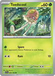 Toedscool 025/198 from Pokemon TCG Scarlet & Violet