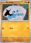 Meditite 077/142 from Pokemon TCG Stellar Crown