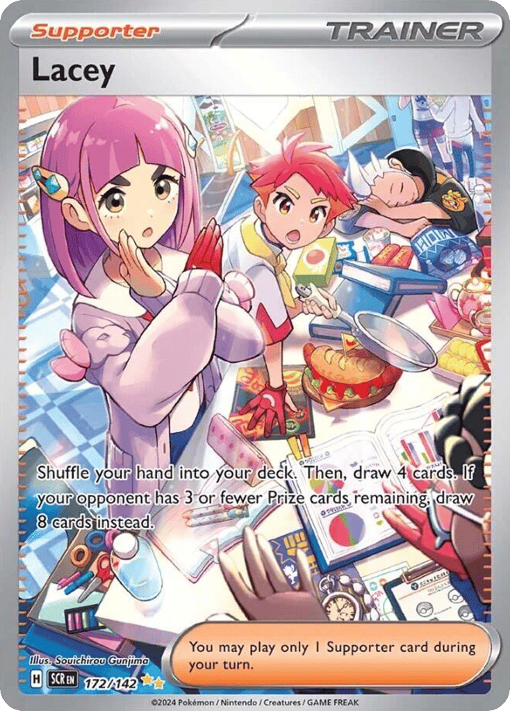 Lacey 172/142 from Pokemon TCG Stellar Crown