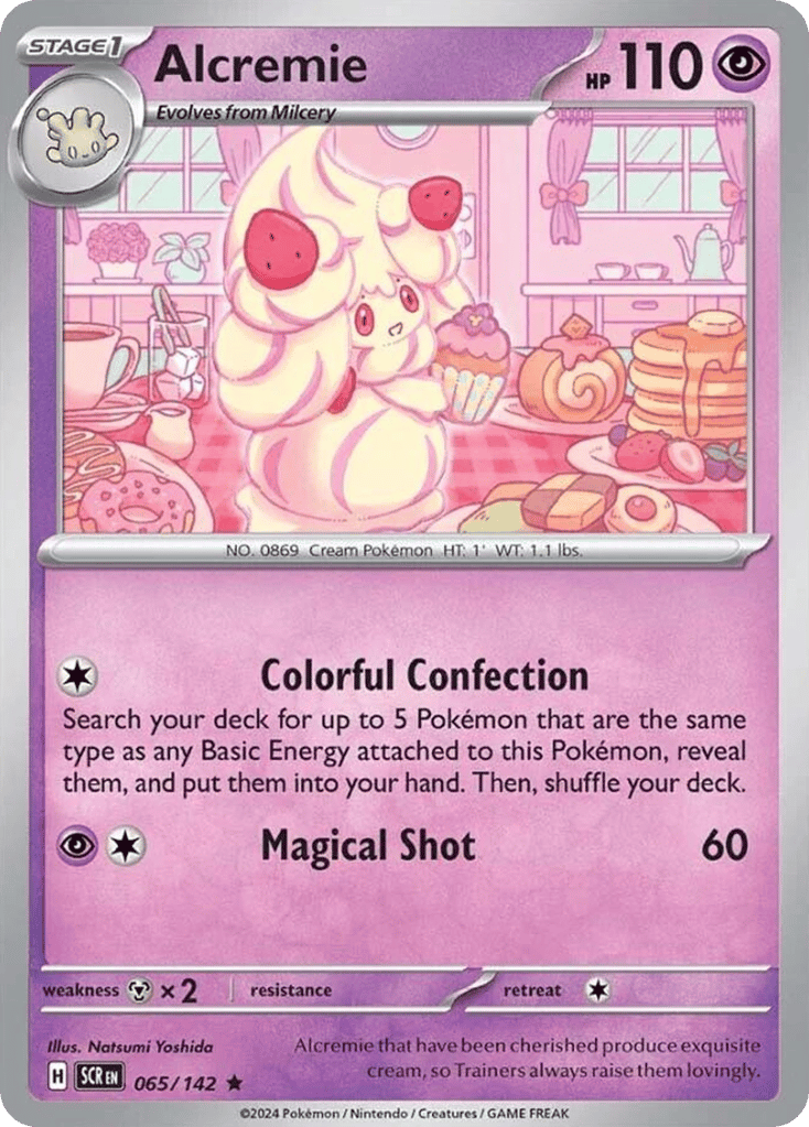 Alcremie 065/142 from Pokemon TCG Stellar Crown