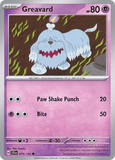 Greavard 070/142 from Pokemon TCG Stellar Crown