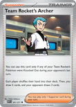 Team Rocket's Archer 201/217 from Pokemon TCG Ascended Heroes