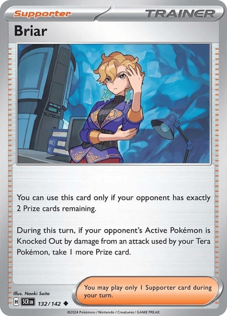 Briar 132/142 from Pokemon TCG Stellar Crown