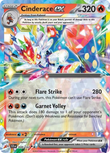 Cinderace ex 028/142 from Pokemon TCG Stellar Crown